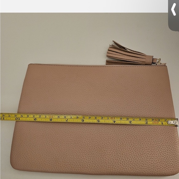 Kate Spade Tan Leather Clutch - Picture 6 of 6